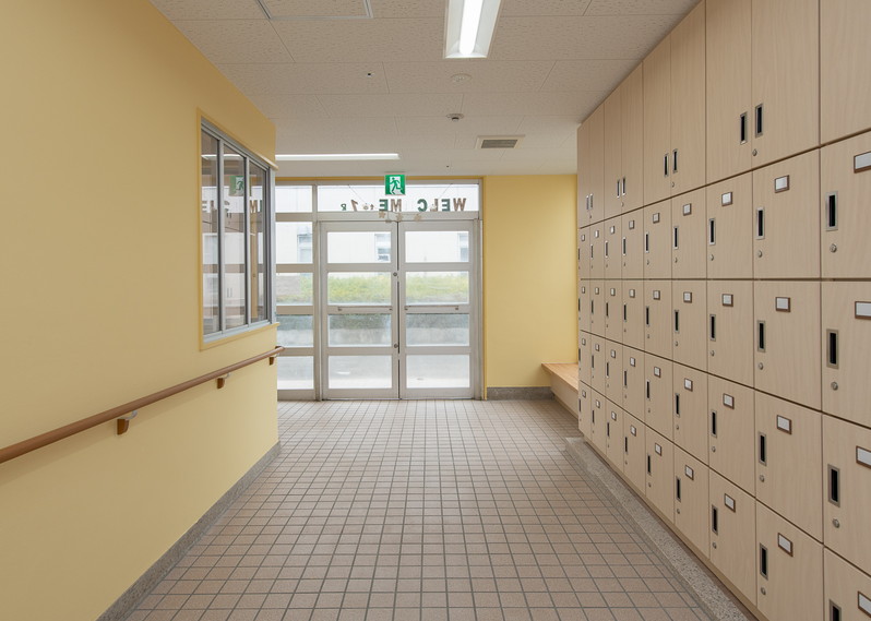 重度棟 1 寮内部 玄関