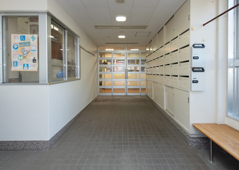 重度棟10寮 玄関